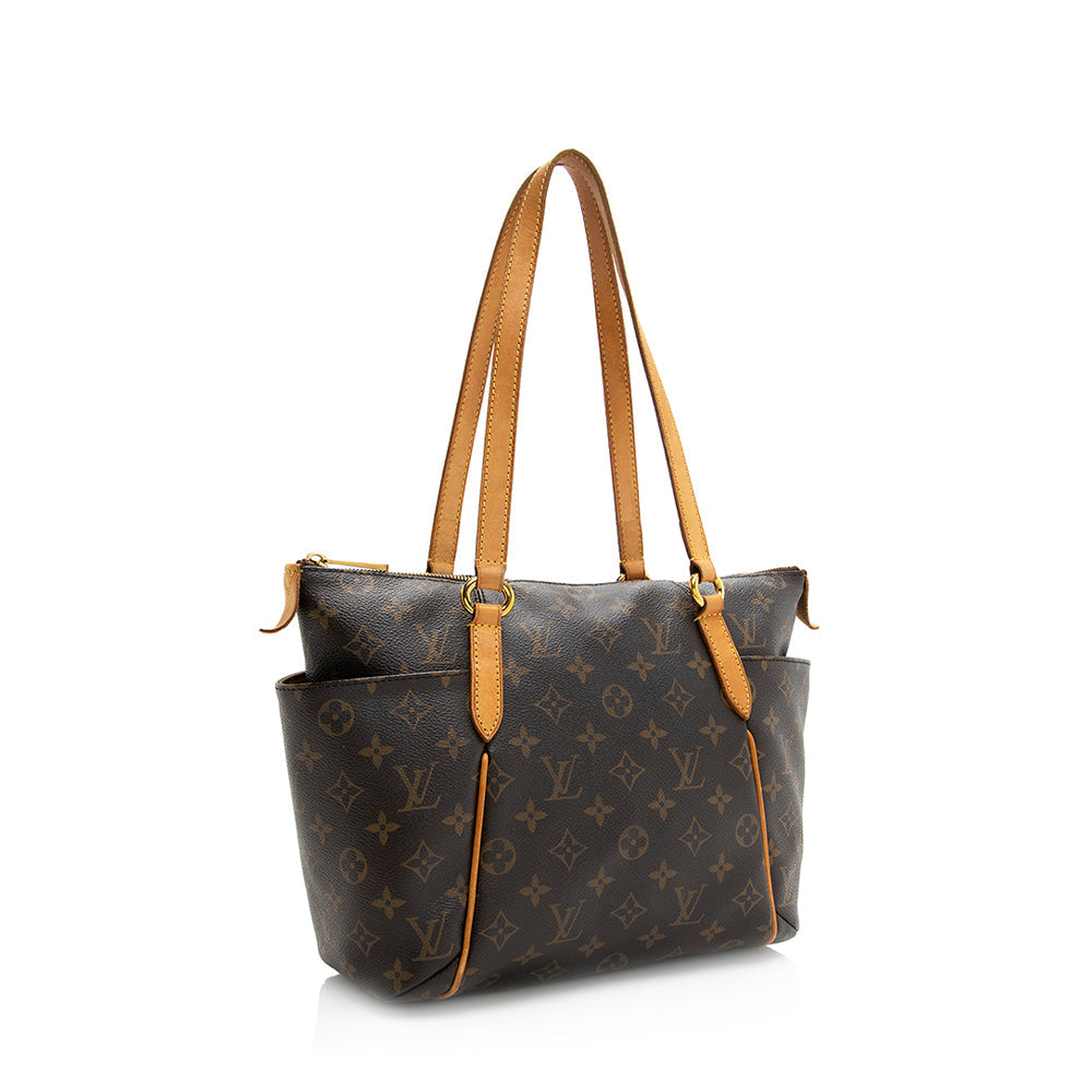 Louis Vuitton Monogram Canvas Totally PM Tote (SHF-20347)