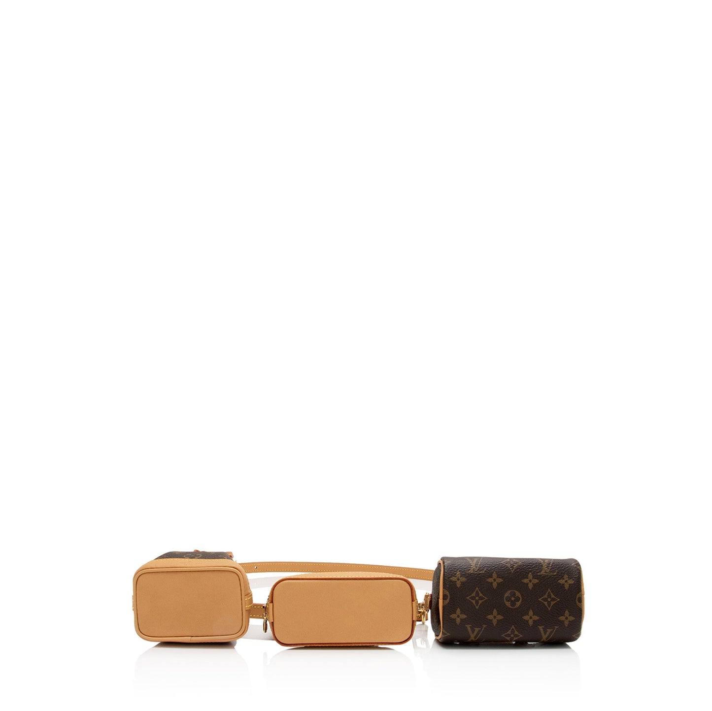 Louis Vuitton Monogram Canvas Trio Mini Icones Set (SHF-Cpl4K1)