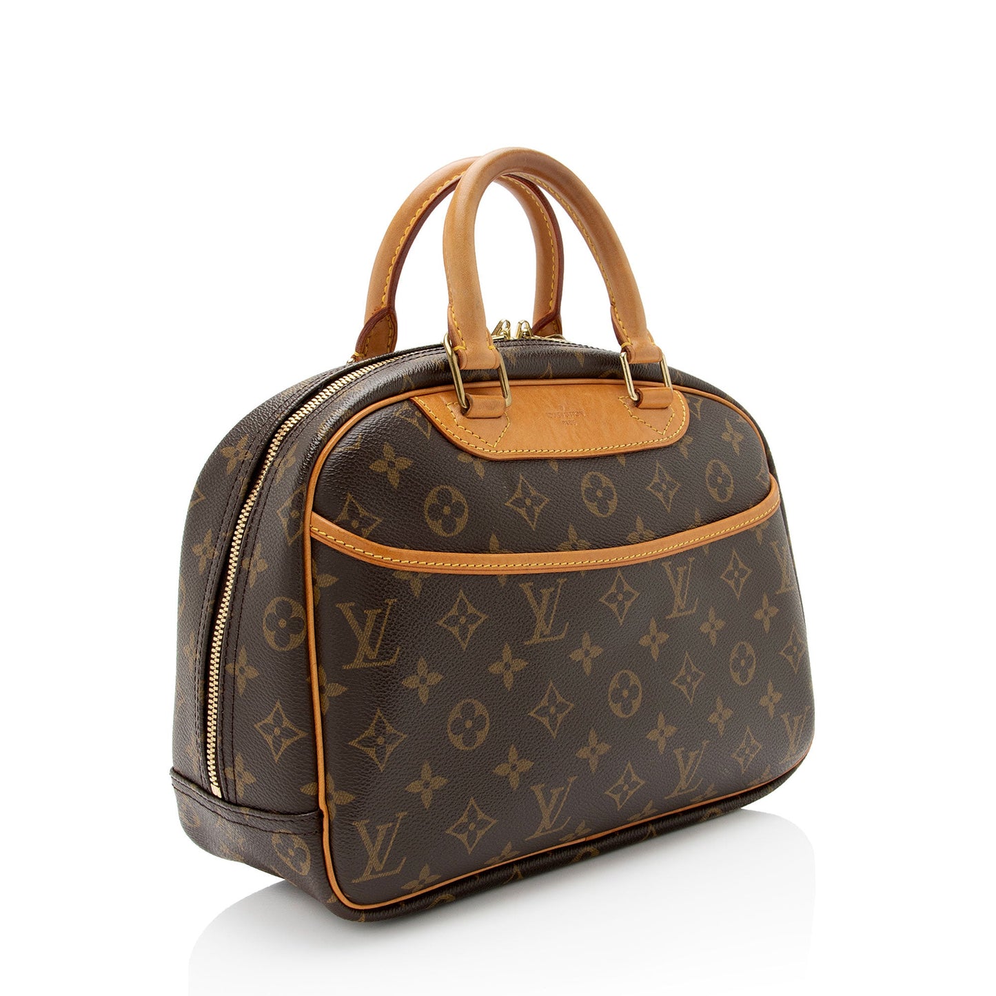 Louis Vuitton Monogram Canvas Trouville Satchel (SHF-6njWHt)