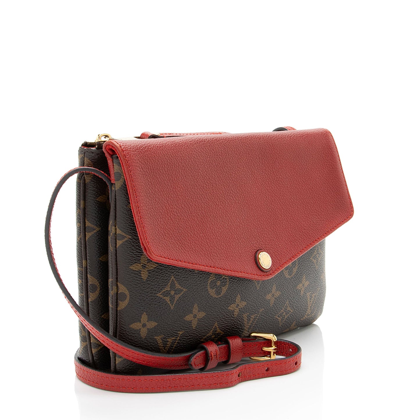 Louis Vuitton Monogram Canvas Twinset Shoulder Bag