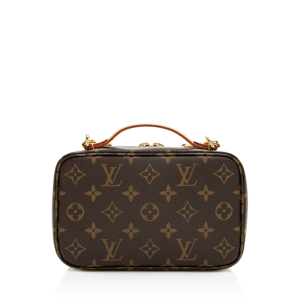 Louis Vuitton Monogram Canvas Utility Bag (SHF-20456)