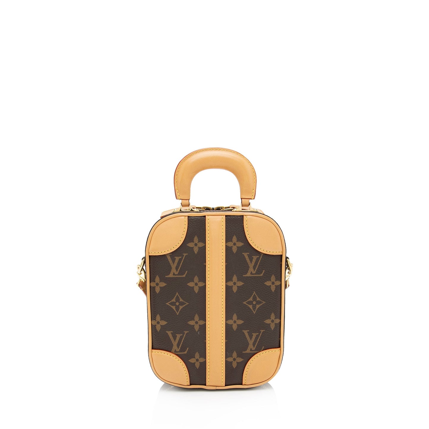 Louis Vuitton Monogram Canvas Valisette Verticale Shoulder Bag (SHF-bOEbeq)