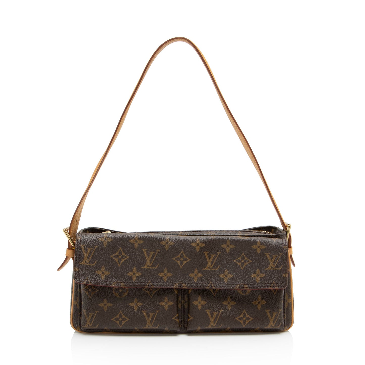 Louis Vuitton Vintage Monogram Canvas Viva Cite MM Shoulder Bag