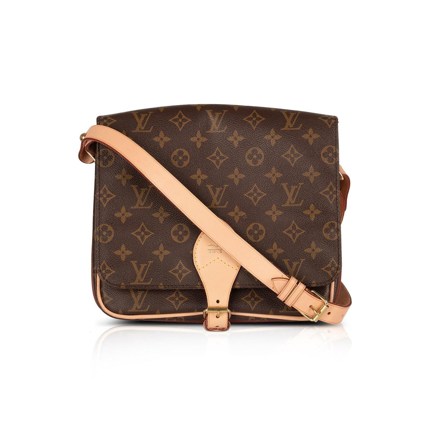 Louis Vuitton Monogram Cartouchiere GM