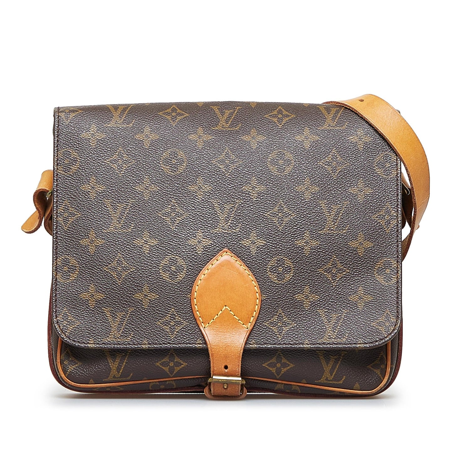 Louis Vuitton Monogram Cartouchiere GM (SHG-LCWNgu)