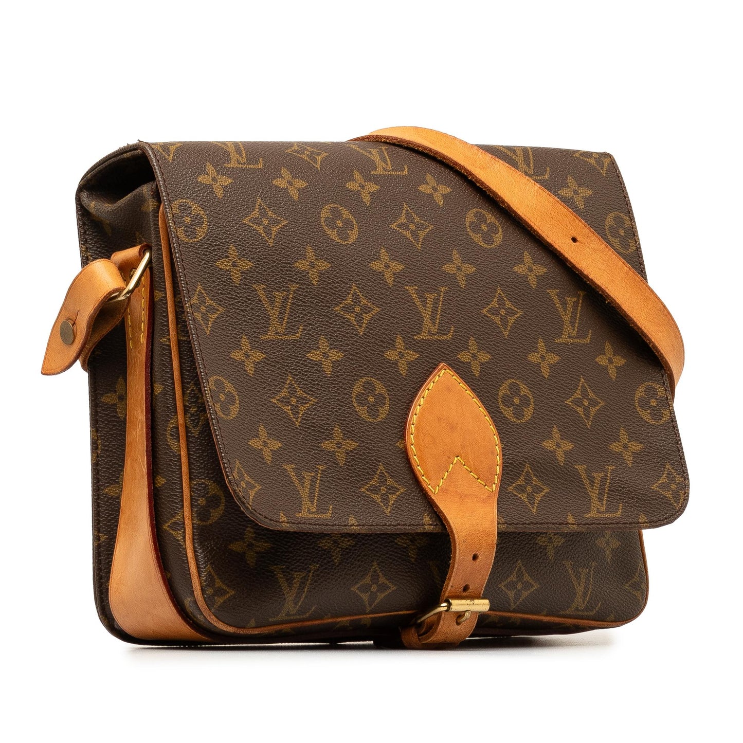 Louis Vuitton Monogram Cartouchiere GM (SHG-j16ipB)
