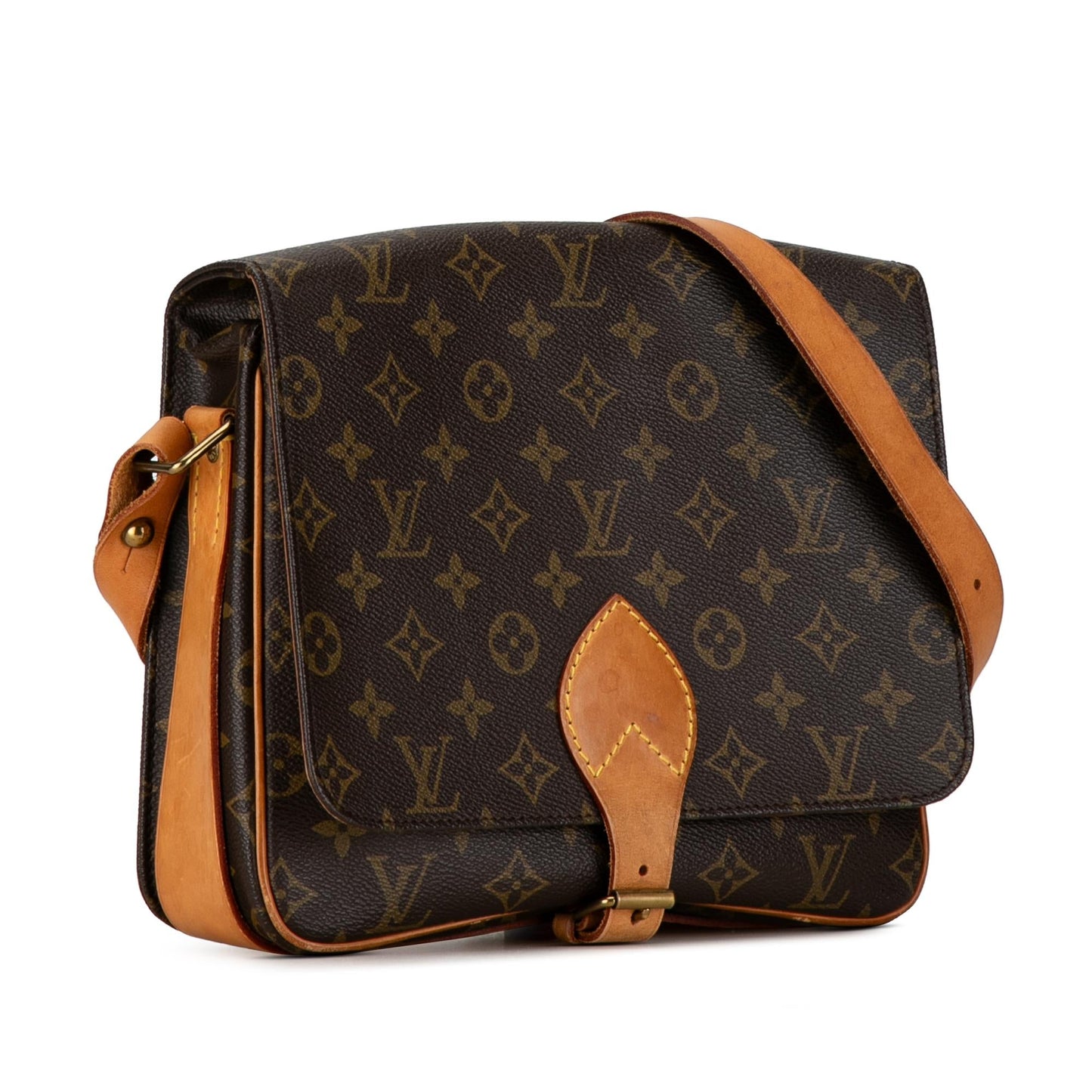 Louis Vuitton Monogram Cartouchiere GM (SHG-daAcwz)