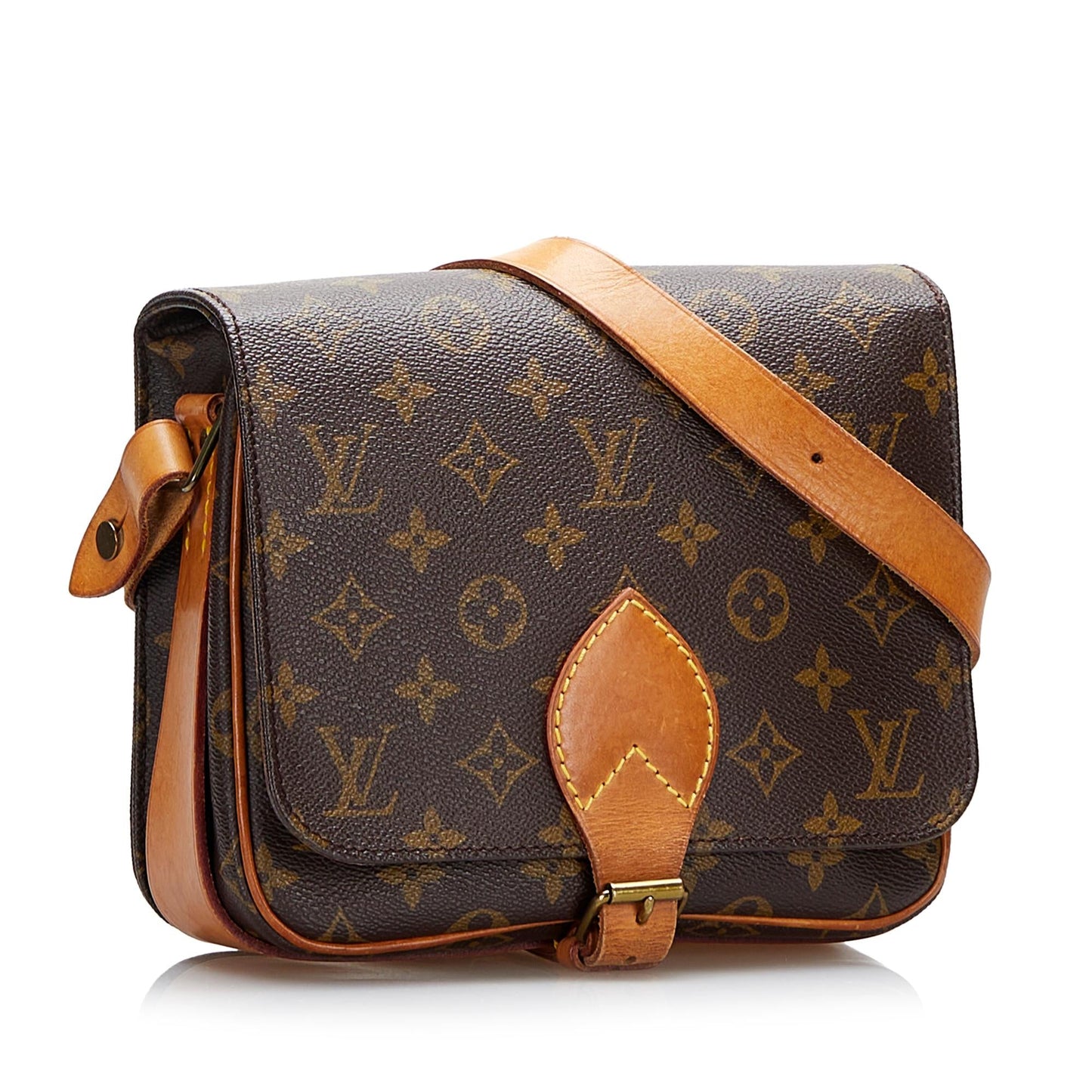 Louis Vuitton Monogram Cartouchiere MM (SHG-z2FjvN)