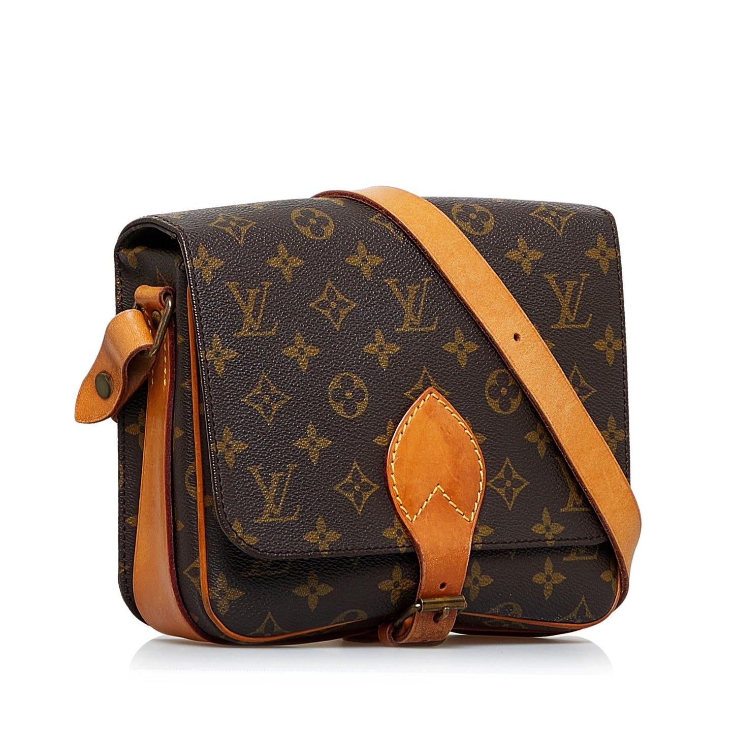 Louis Vuitton Monogram Cartouchiere MM (SHG-U1FRjo)