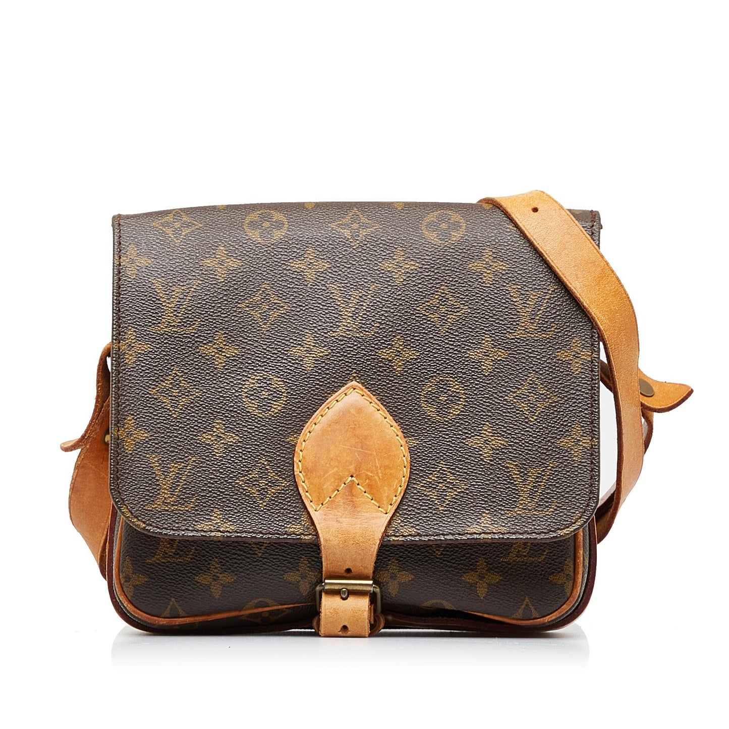 Louis Vuitton Monogram Cartouchiere MM (SHG-ccRg4F)