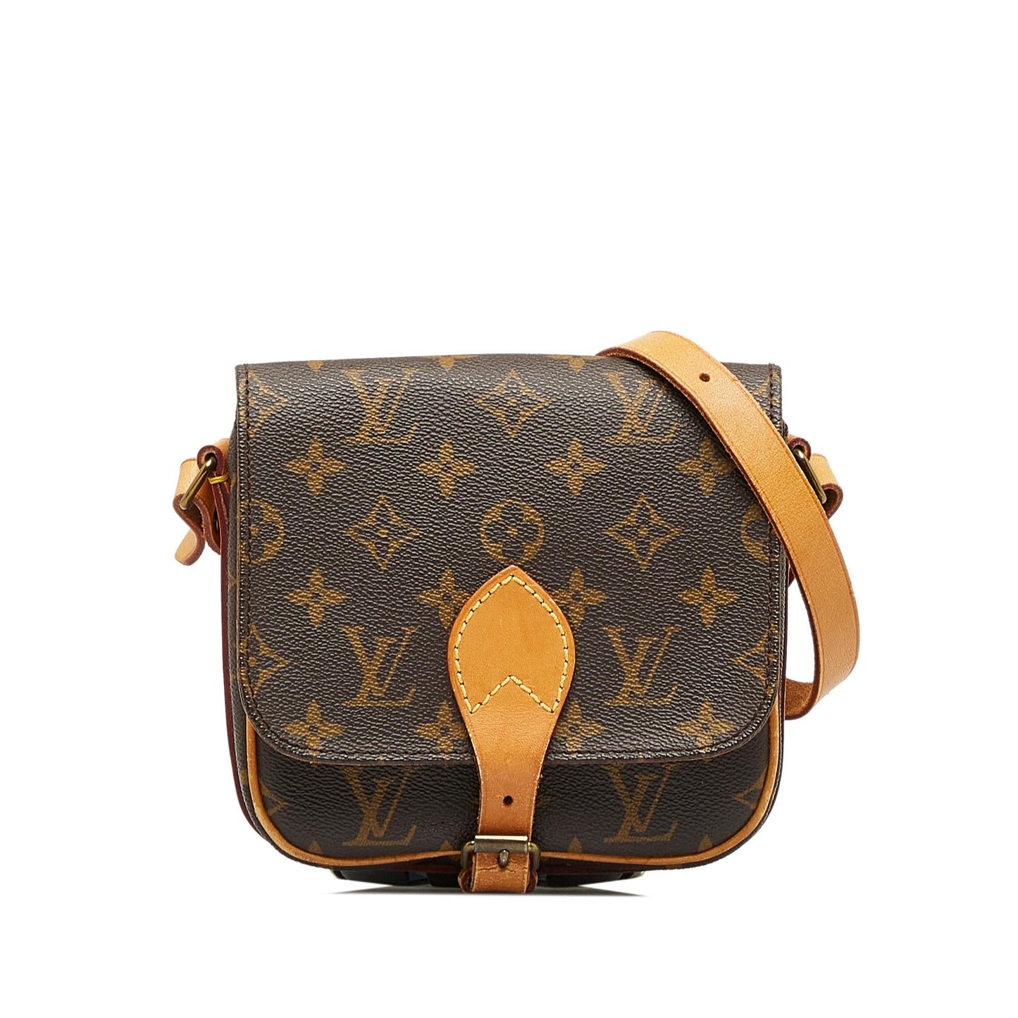 Louis Vuitton Monogram Cartouchiere MM (SHG-32DcGv)