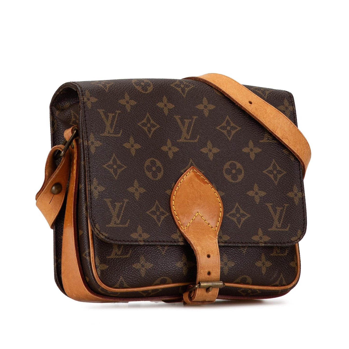 Louis Vuitton Monogram Cartouchiere MM (SHG-peYgGx)