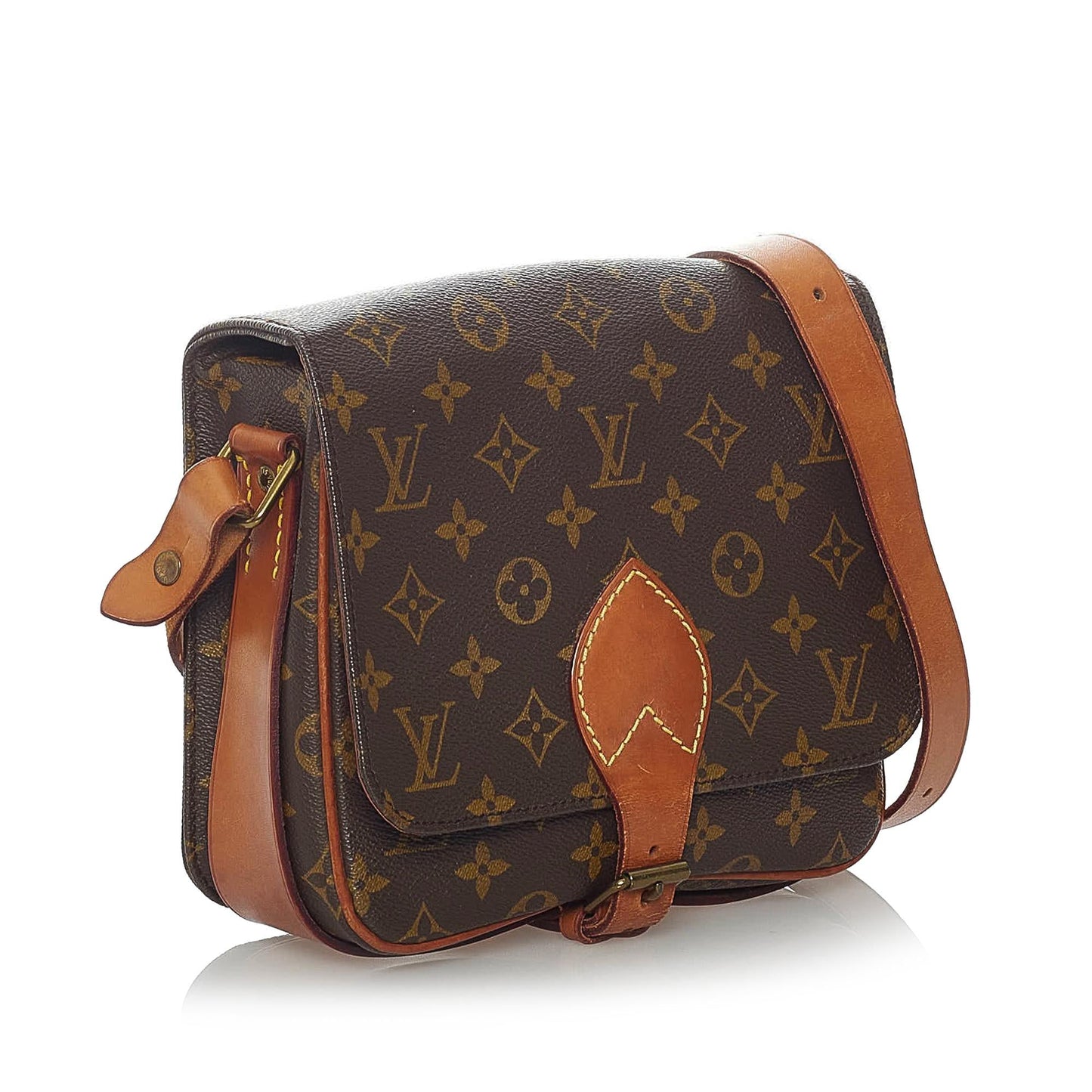 Louis Vuitton Monogram Cartouchiere PM (SHG-30940)