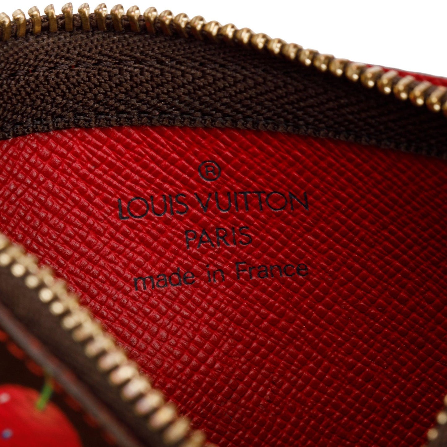 Louis Vuitton Monogram Cerises Coin Zip Pouch
