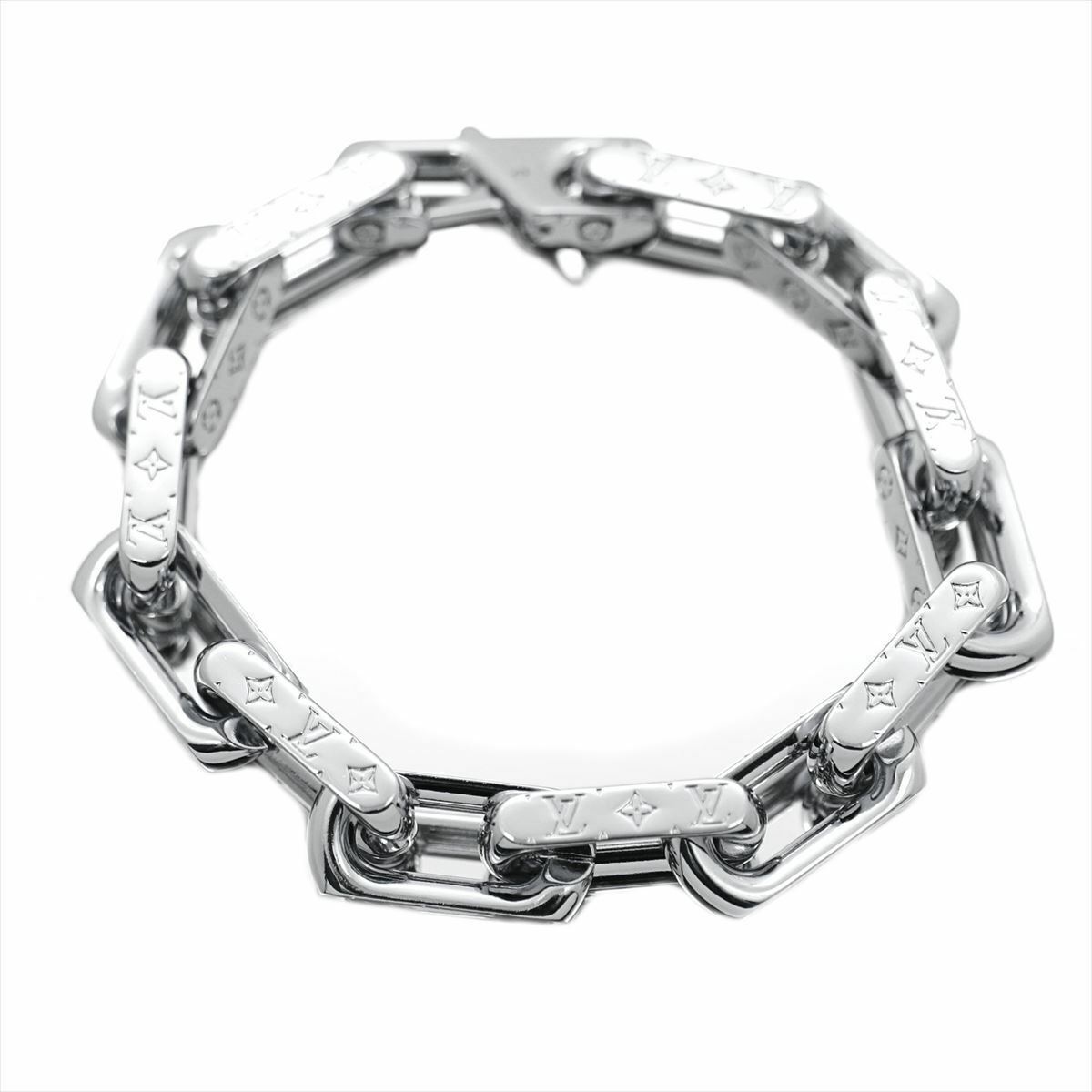 LOUIS VUITTON MONOGRAM CHAIN LINK BRACELET