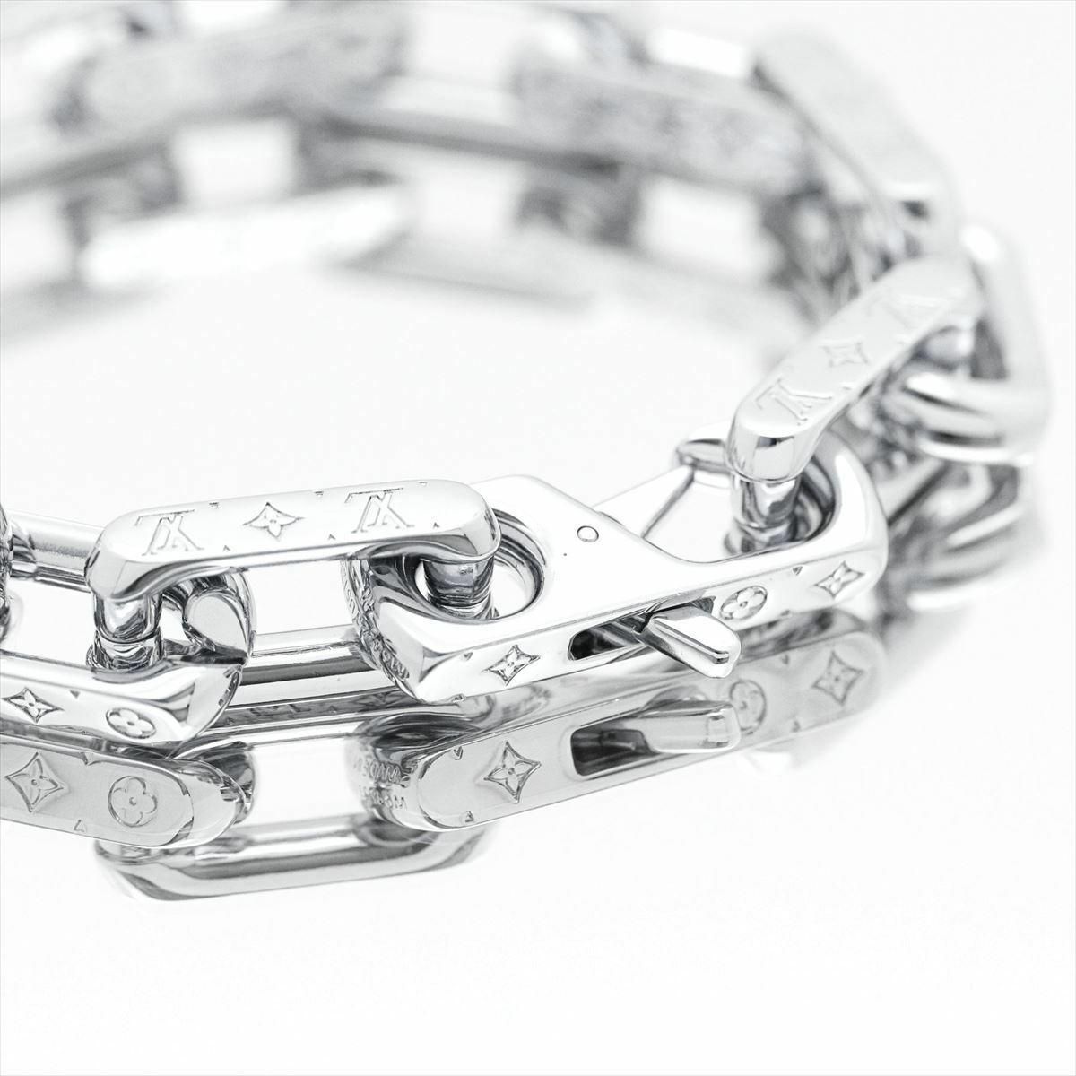 LOUIS VUITTON MONOGRAM CHAIN LINK BRACELET