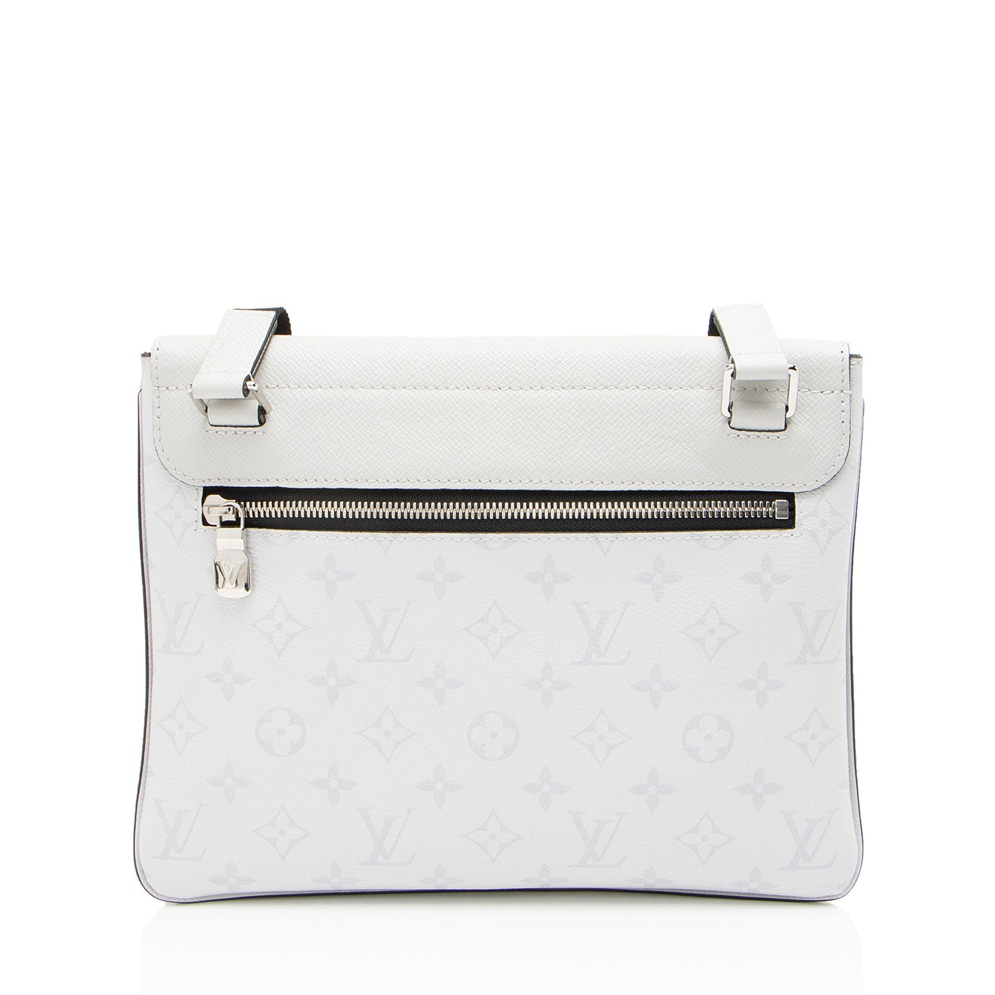 Louis Vuitton Monogram Chalk Taiga Leather Outdoor Flap Messenger