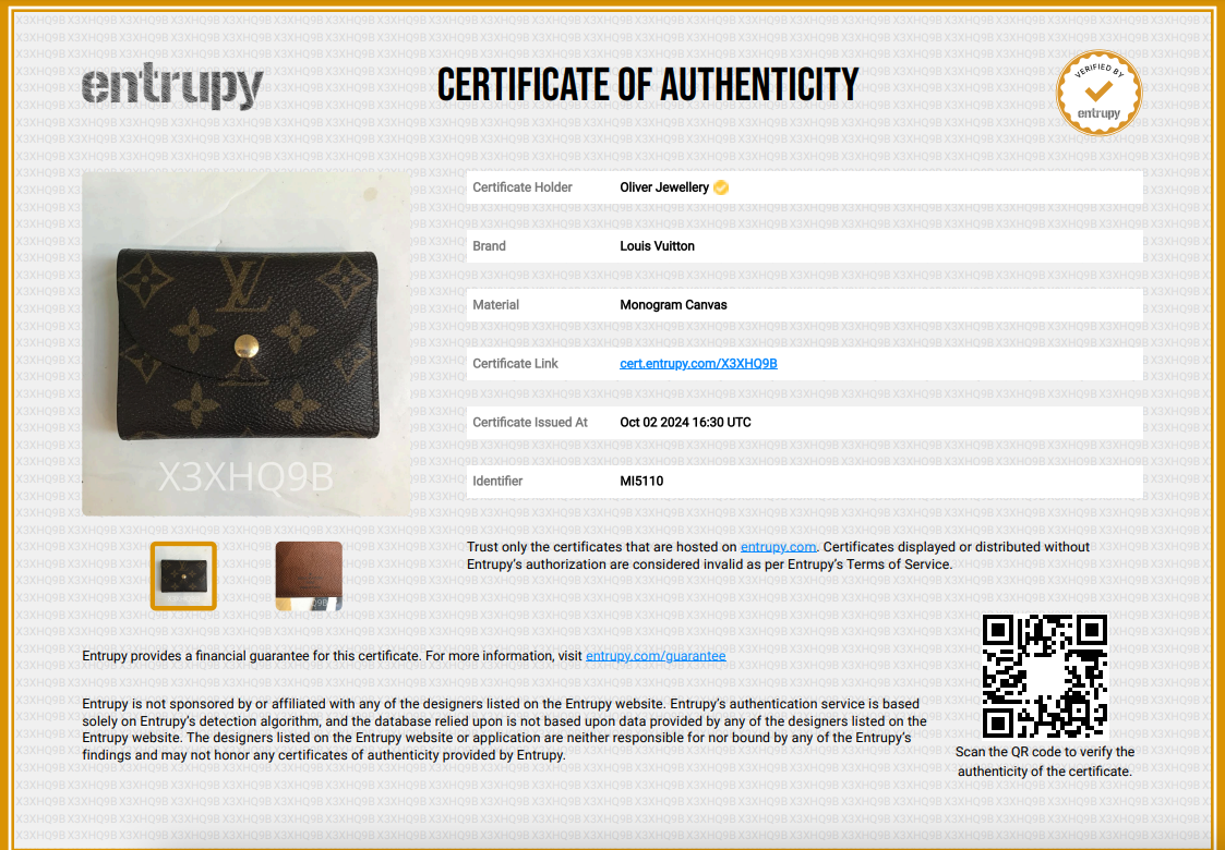 Louis Vuitton Monogram Compact Wallet
