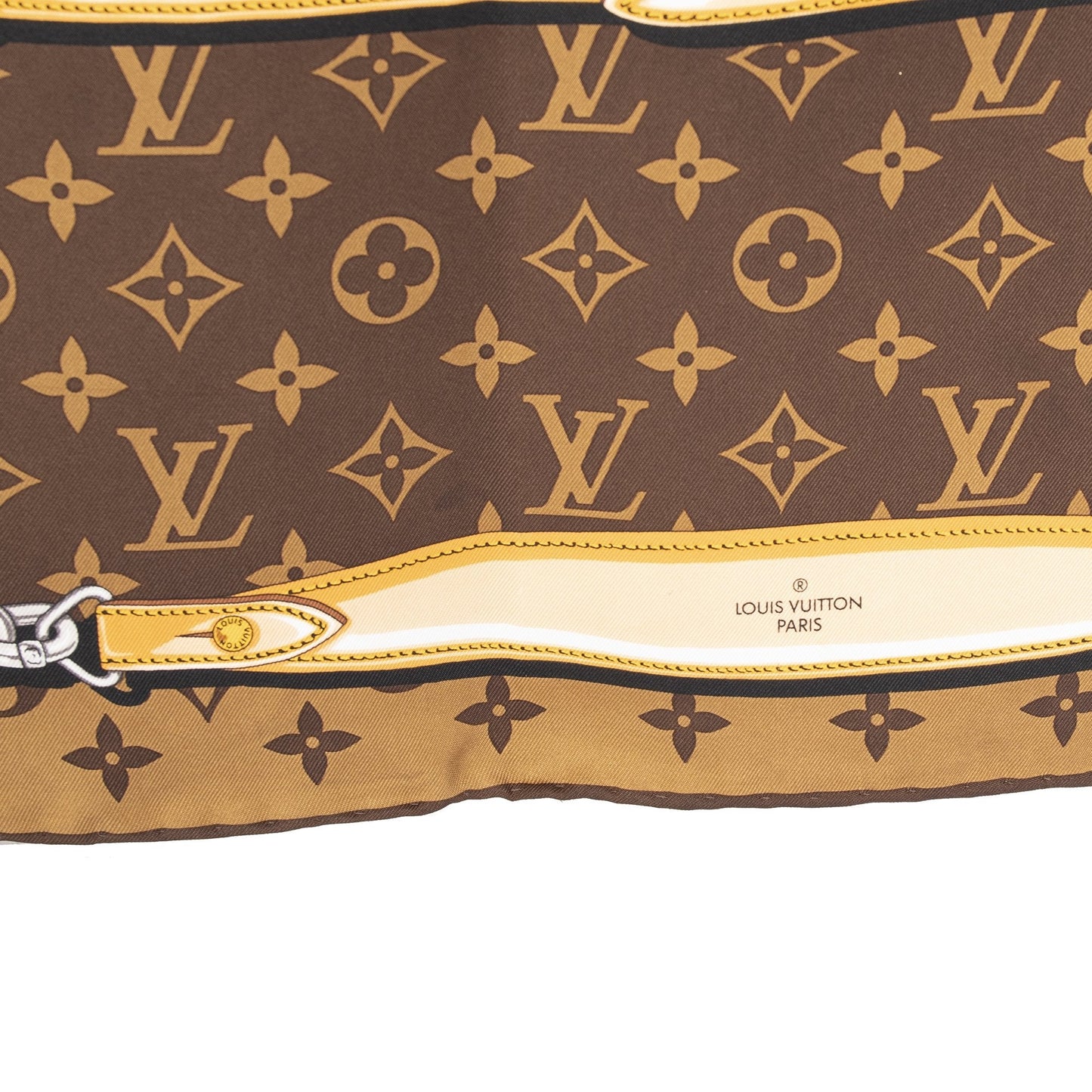 Louis Vuitton Monogram Confidential Square Scarf