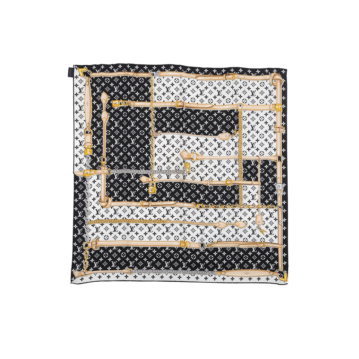 Louis Vuitton Monogram Confidential Square Scarf