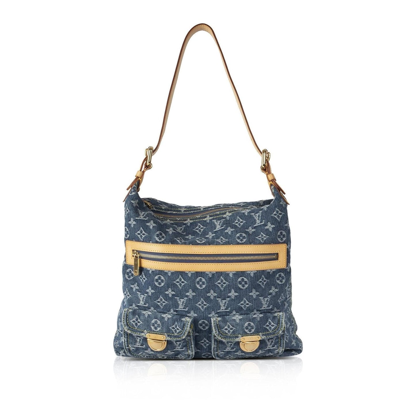 Louis Vuitton Monogram Denim Baggy GM