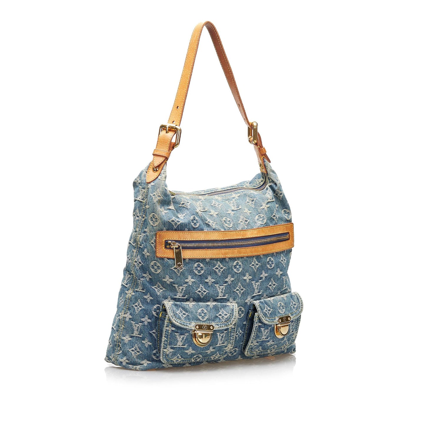 Louis Vuitton Monogram Denim Baggy GM (SHG-z0wYRX)
