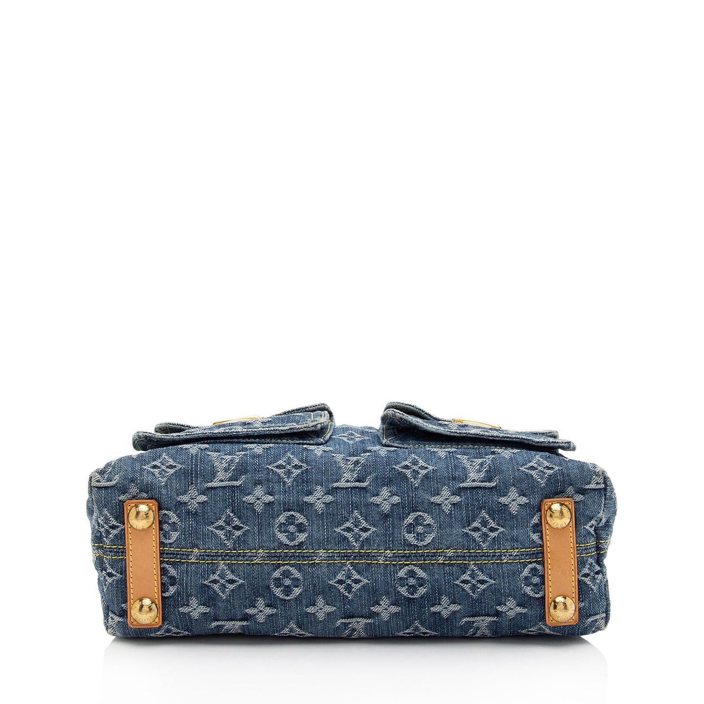 Louis Vuitton Monogram Denim Baggy PM Shoulder Bag (SHF-ryLUhk)