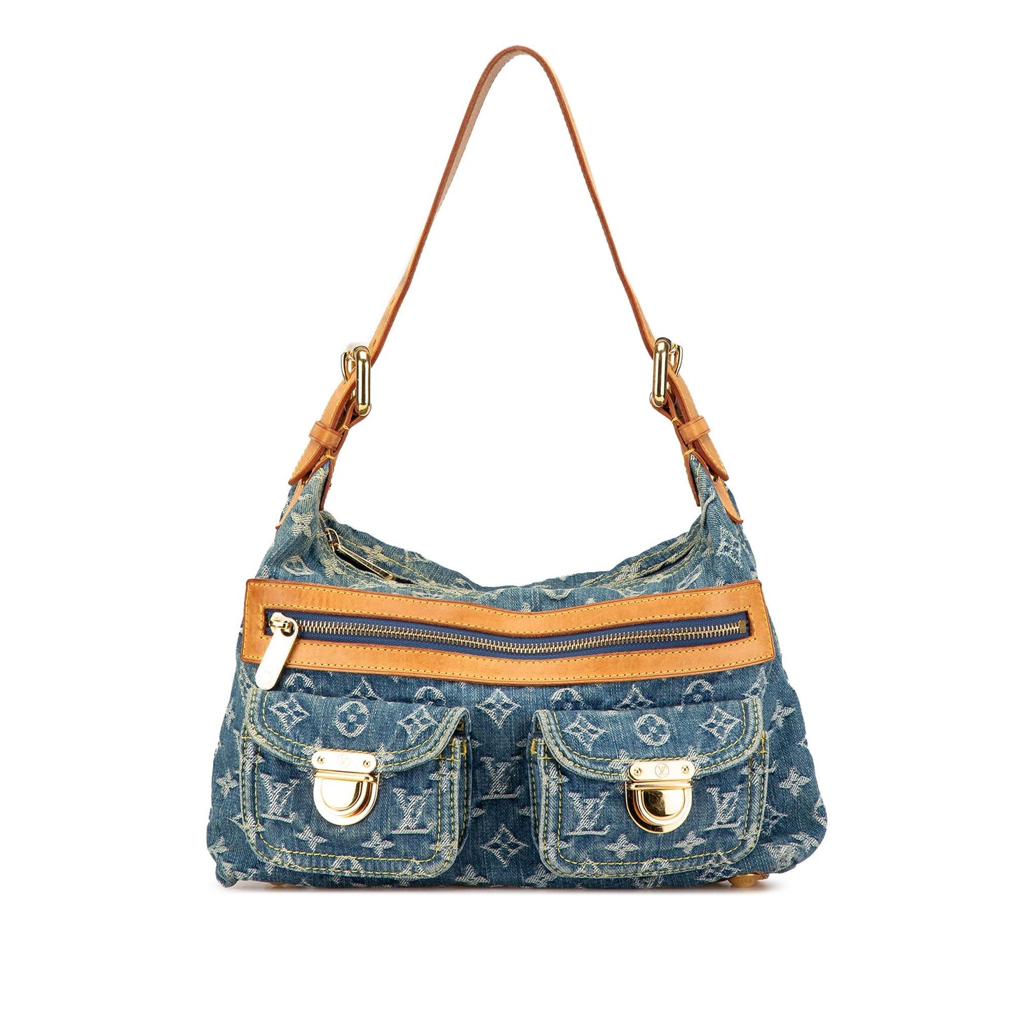 Louis Vuitton Monogram Denim Baggy PM (SHG-Y5dCJE)