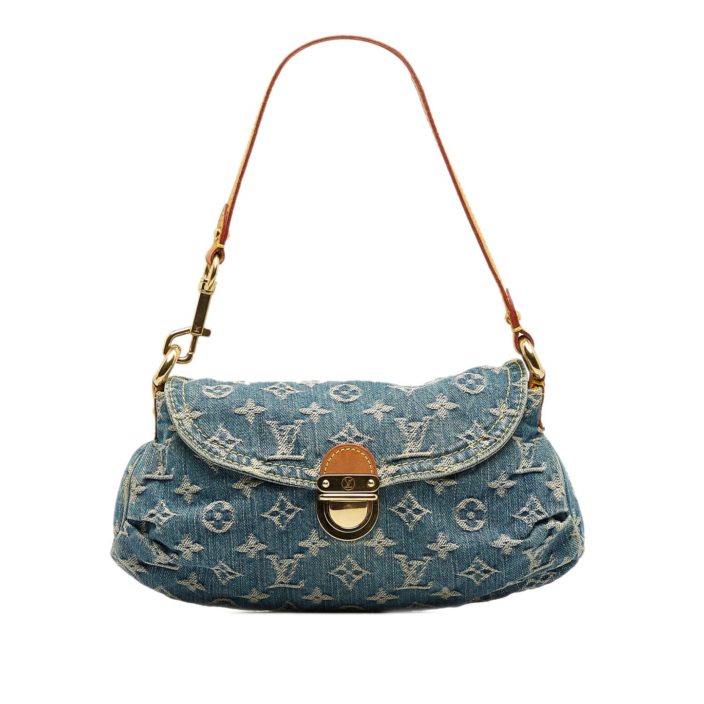 Louis Vuitton Monogram Denim Mini Pleaty (SHG-pSuWOx)