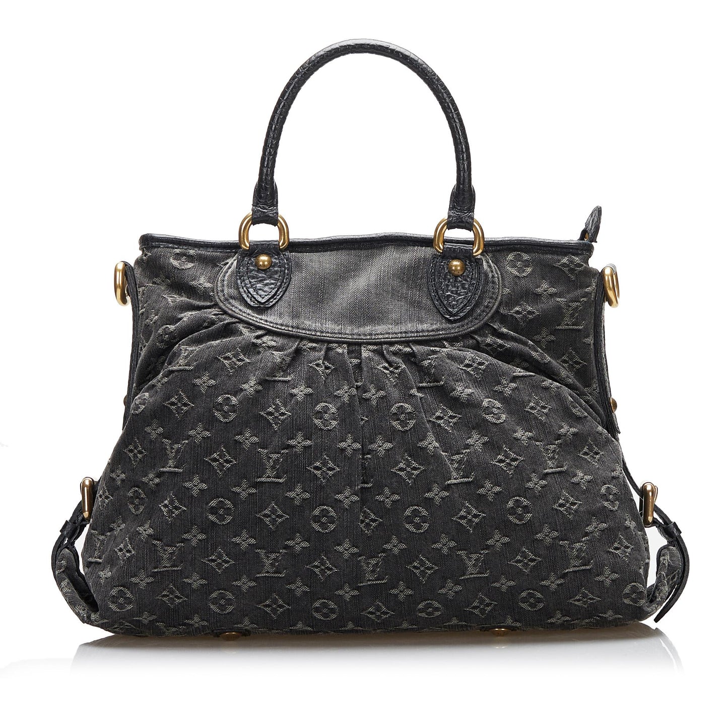 Louis Vuitton Monogram Denim Neo Cabby MM (SHG-Wzstmq)