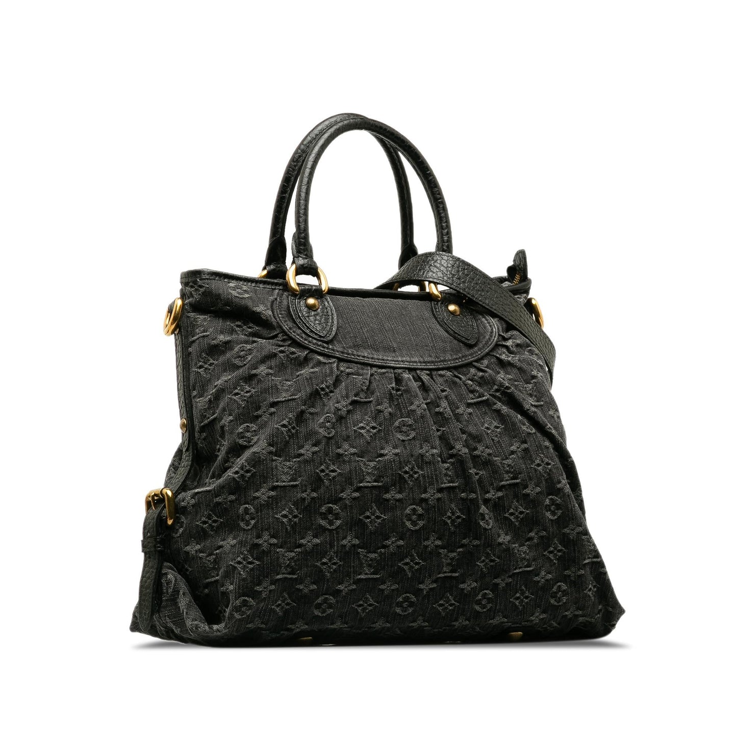 Louis Vuitton Monogram Denim Neo Cabby MM (SHG-TC85zn)