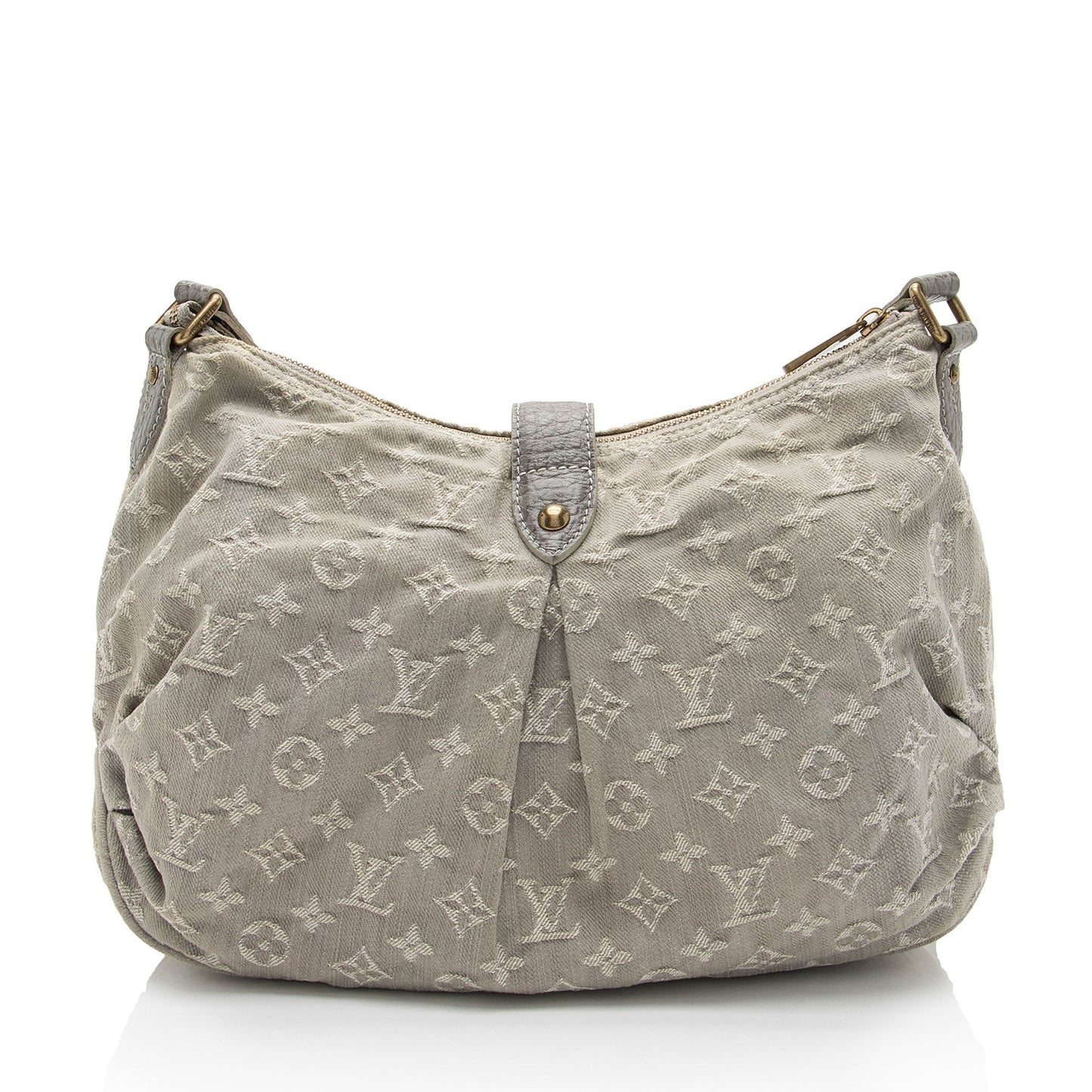 Louis Vuitton Monogram Denim Slightly Shoulder Bag (SHF-1Y05lC)