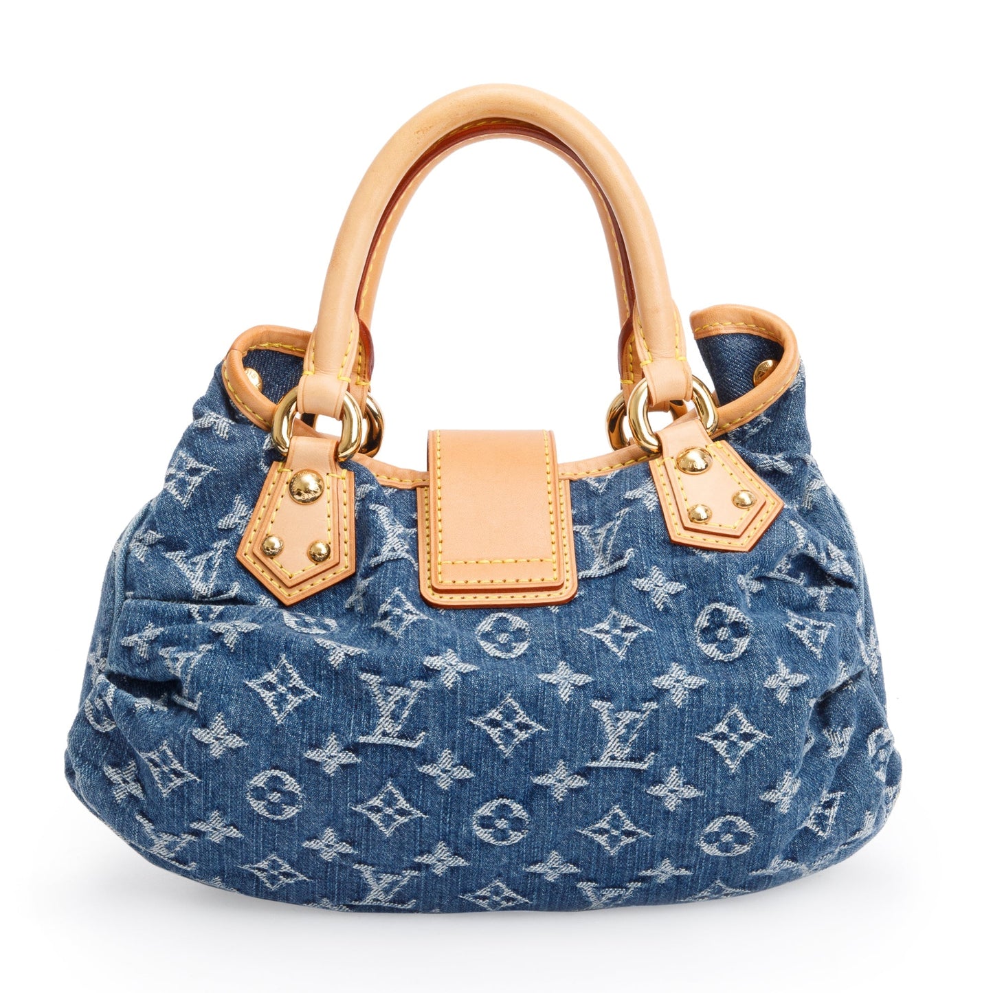Louis Vuitton Monogram Denim Small Pleaty Bag