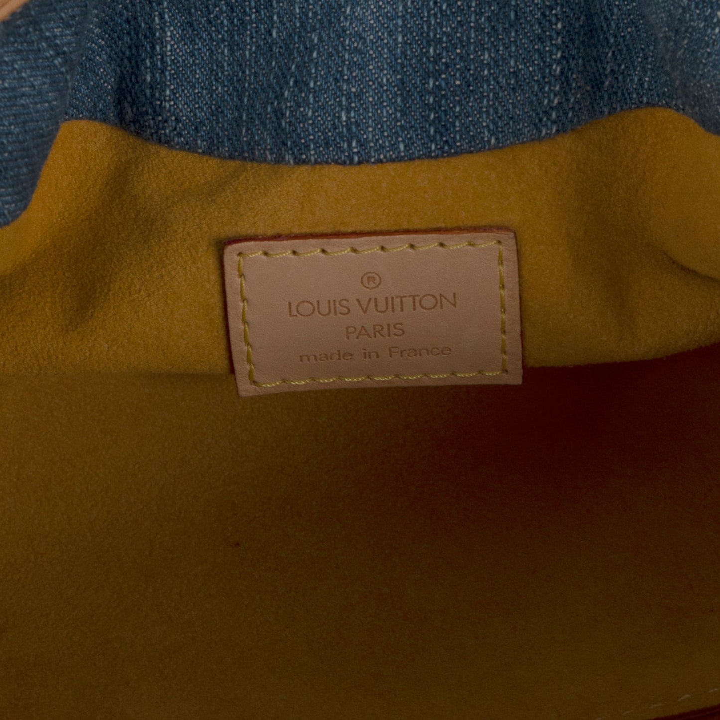 Louis Vuitton Monogram Denim Small Pleaty Bag