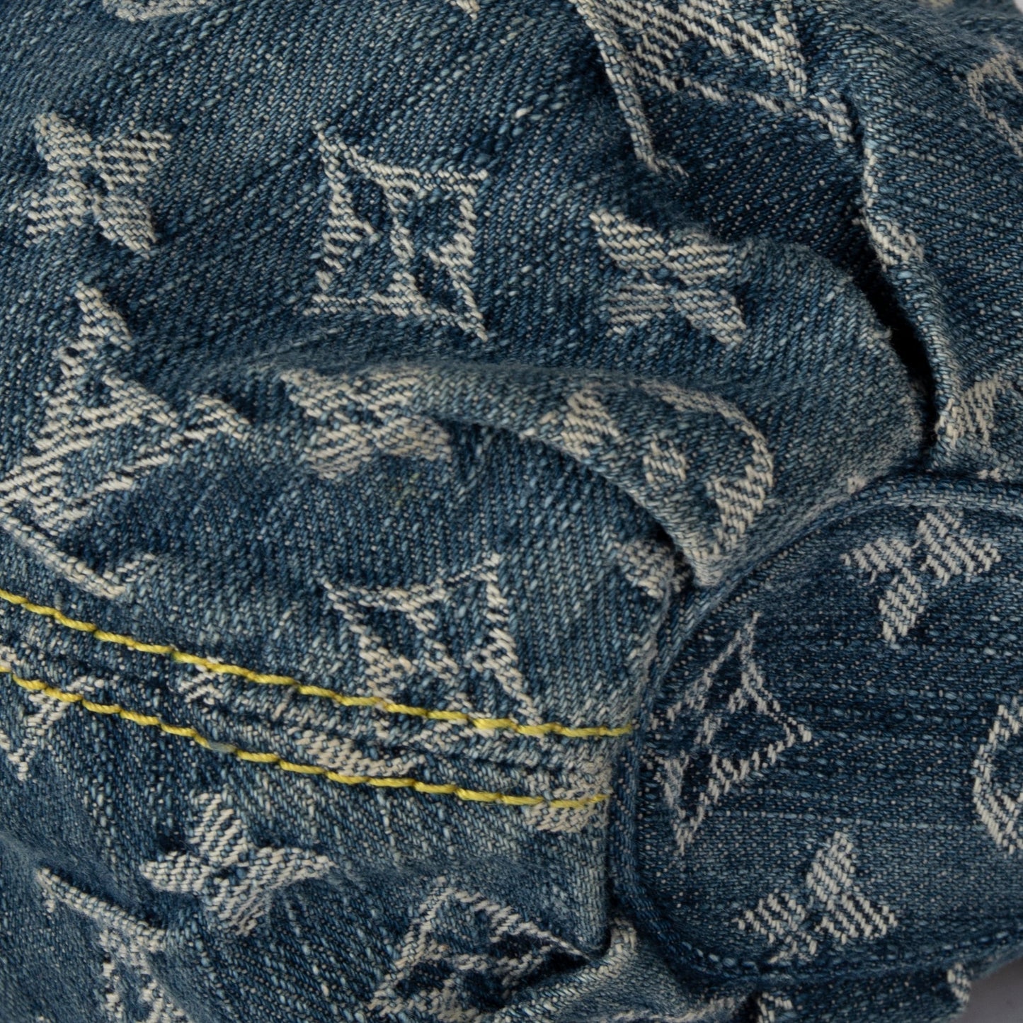 Louis Vuitton Monogram Denim Small Pleaty Bag