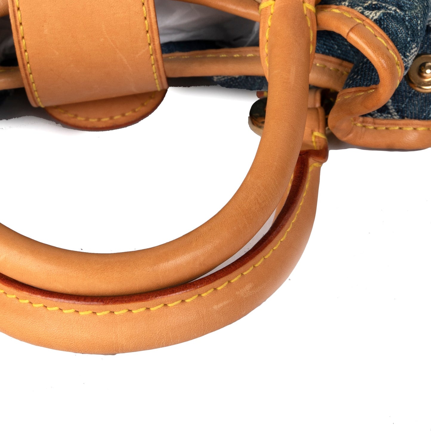 Louis Vuitton Monogram Denim Small Pleaty Bag