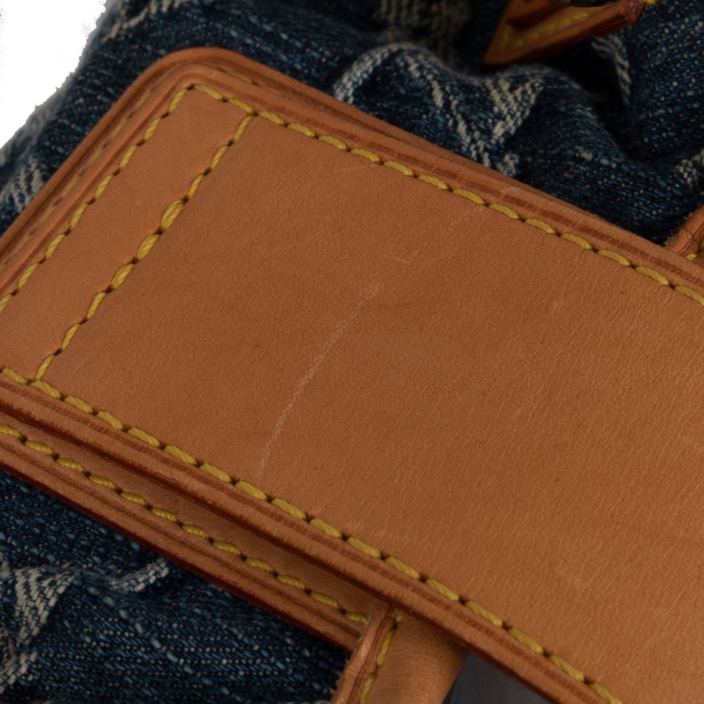 Louis Vuitton Monogram Denim Small Pleaty Bag