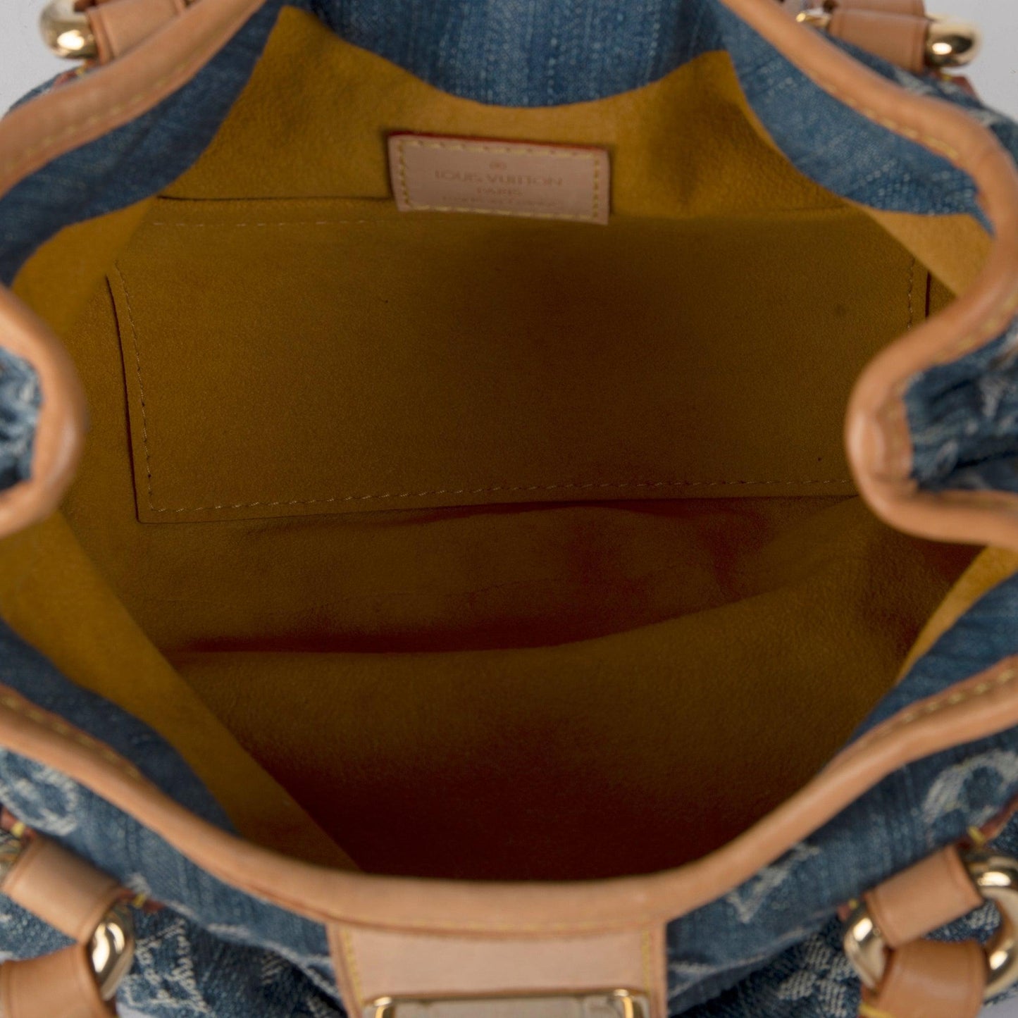 Louis Vuitton Monogram Denim Small Pleaty Bag