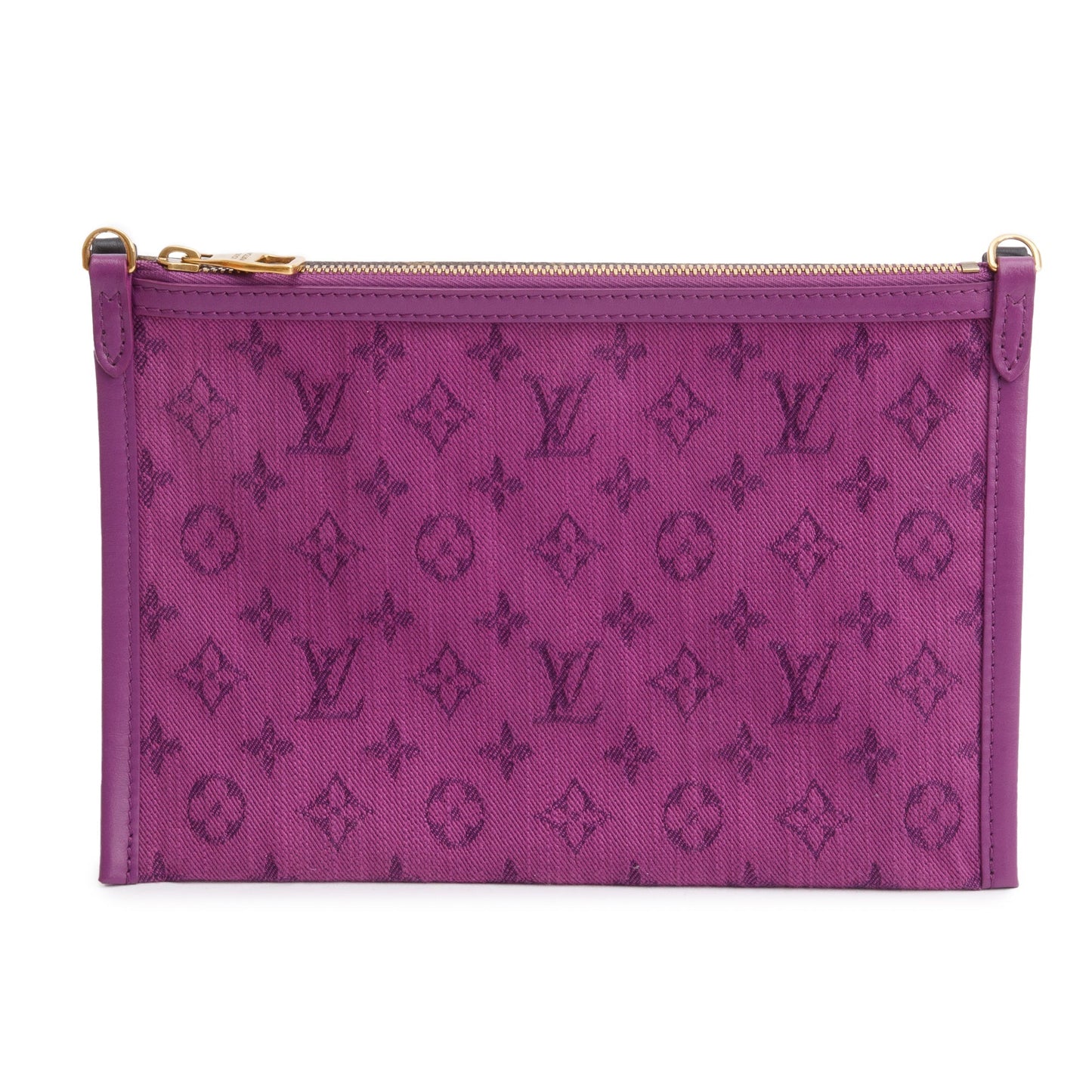 Louis Vuitton Monogram Double Flat Messenger Bag