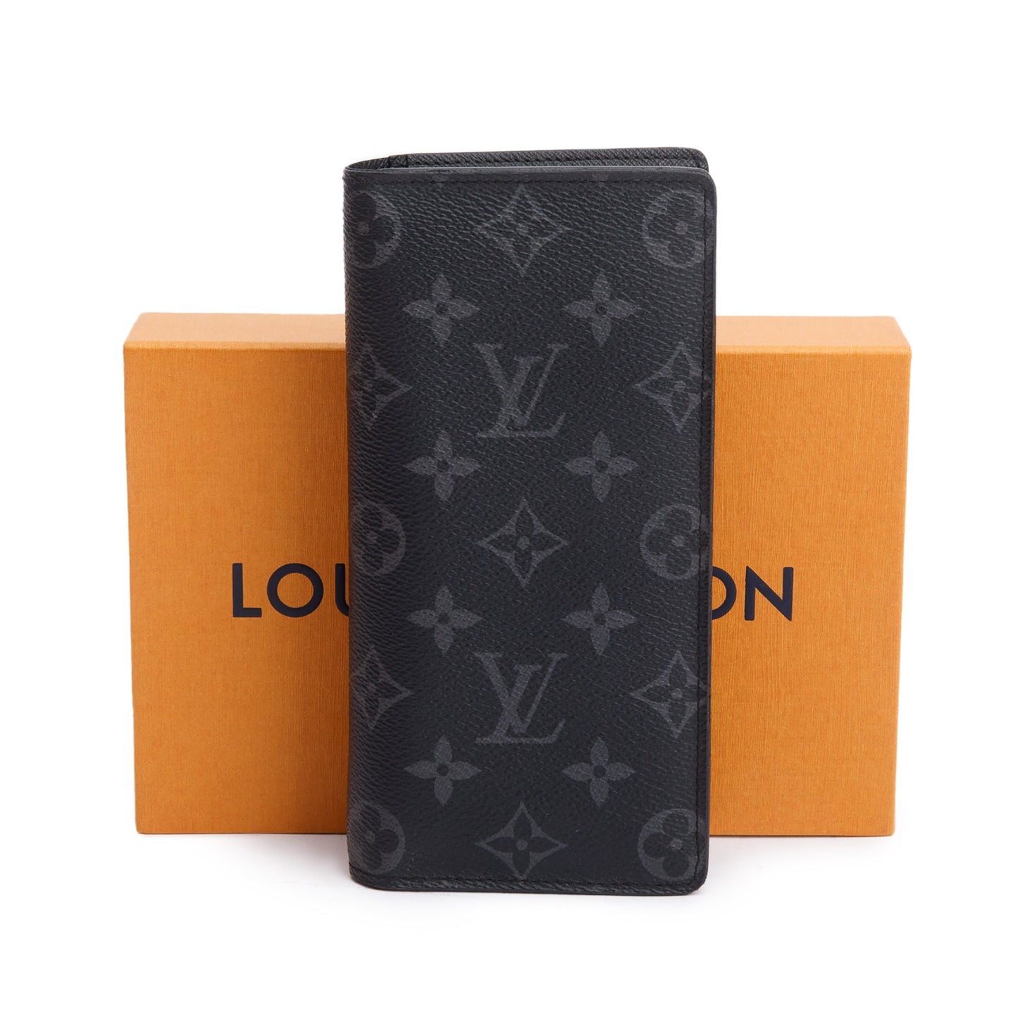 Louis Vuitton Monogram Eclipse Brazza Wallet