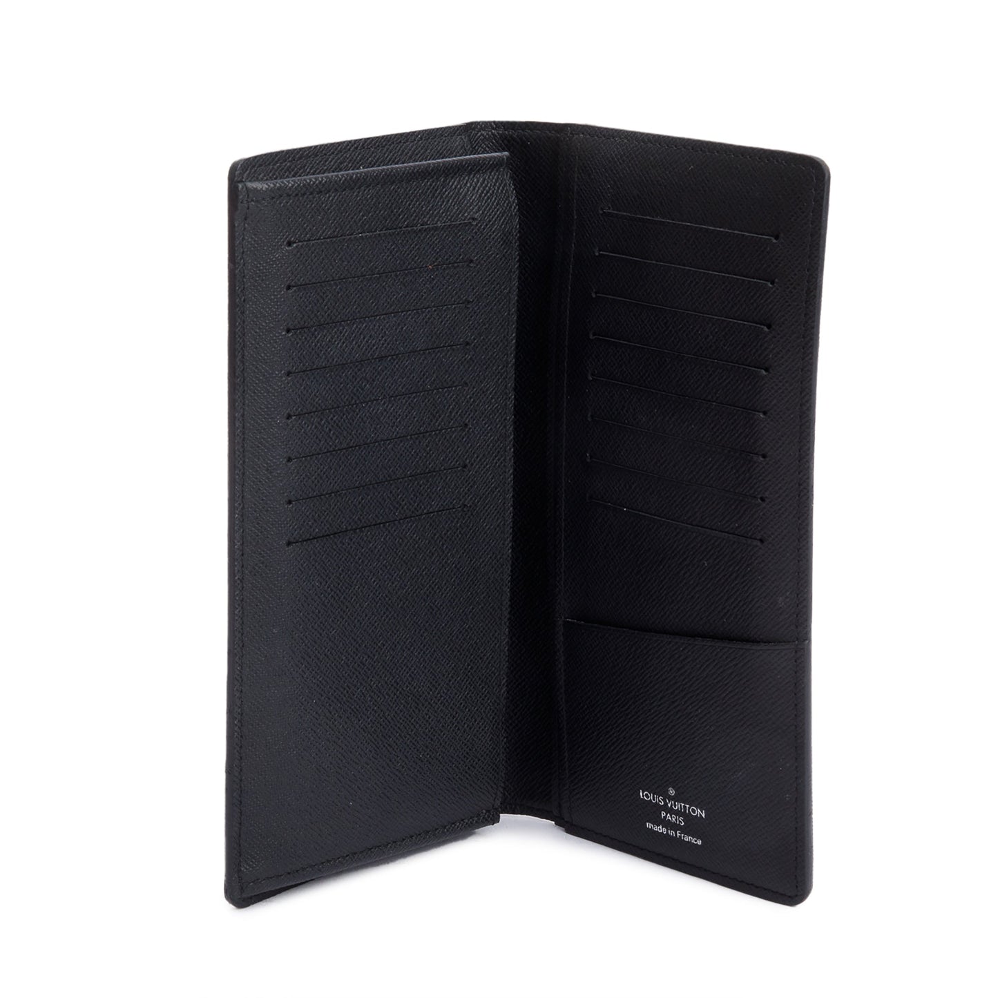 Louis Vuitton Monogram Eclipse Brazza Wallet