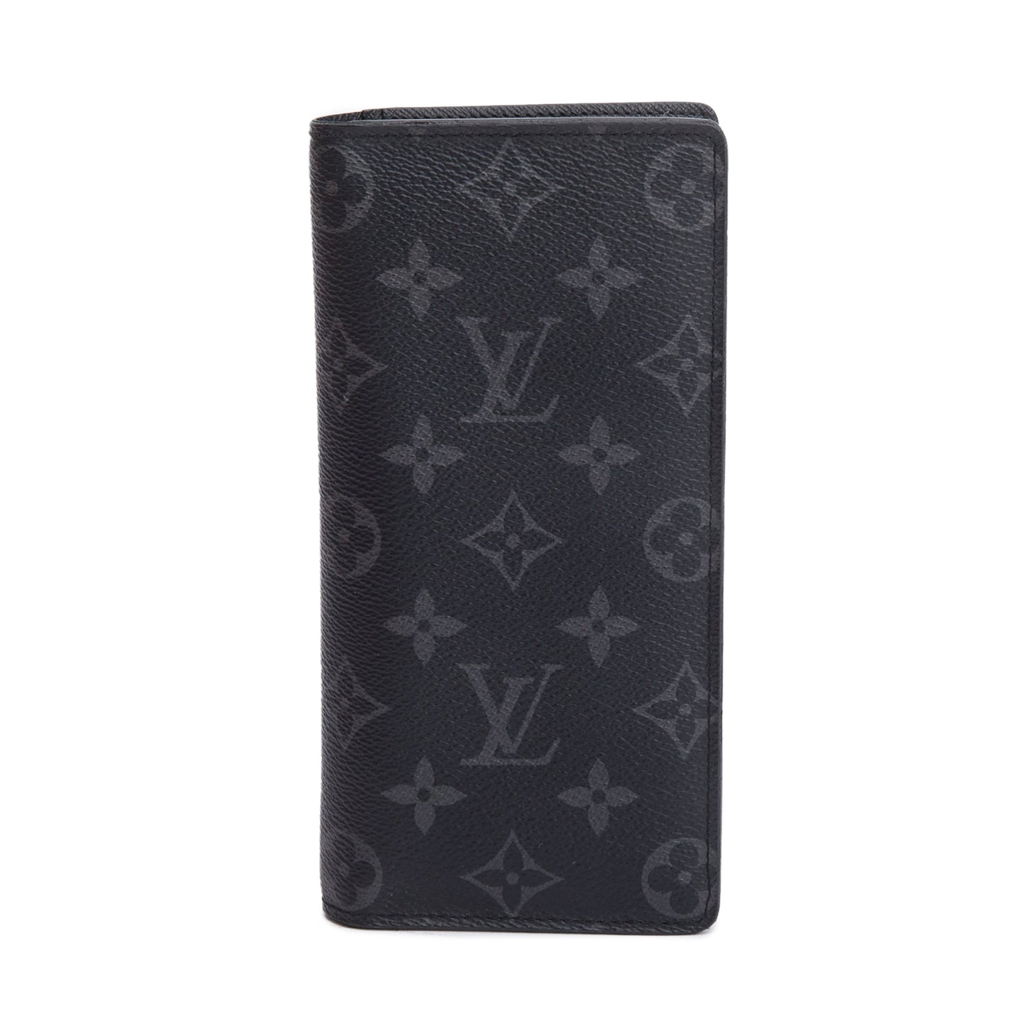 Louis Vuitton Monogram Eclipse Brazza Wallet