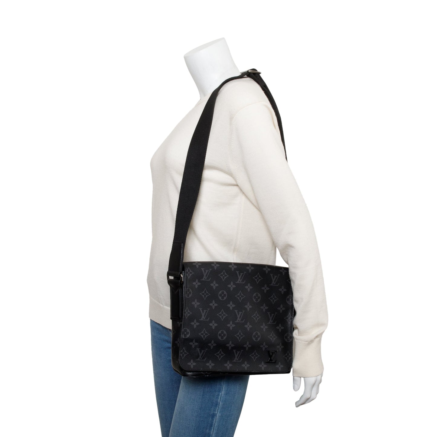 Louis Vuitton Monogram Eclipse District PM Bag