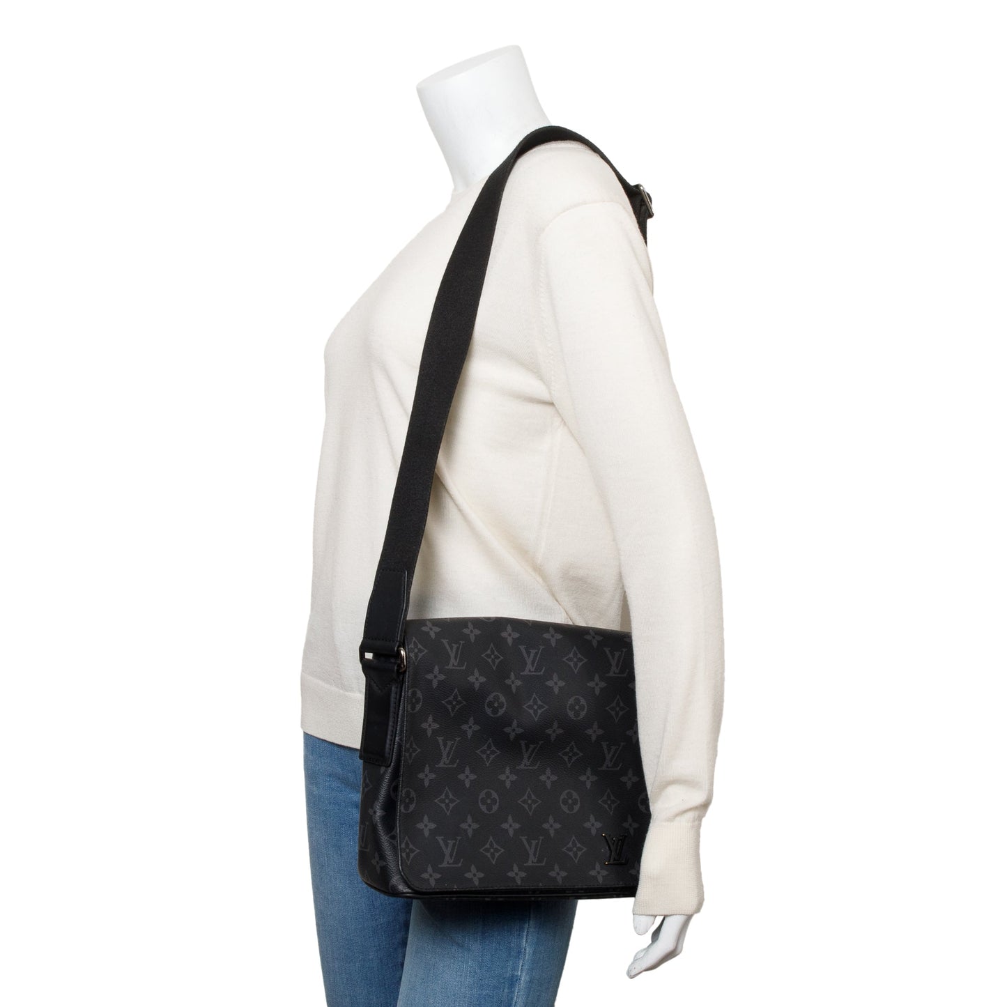 Louis Vuitton Monogram Eclipse District PM Bag