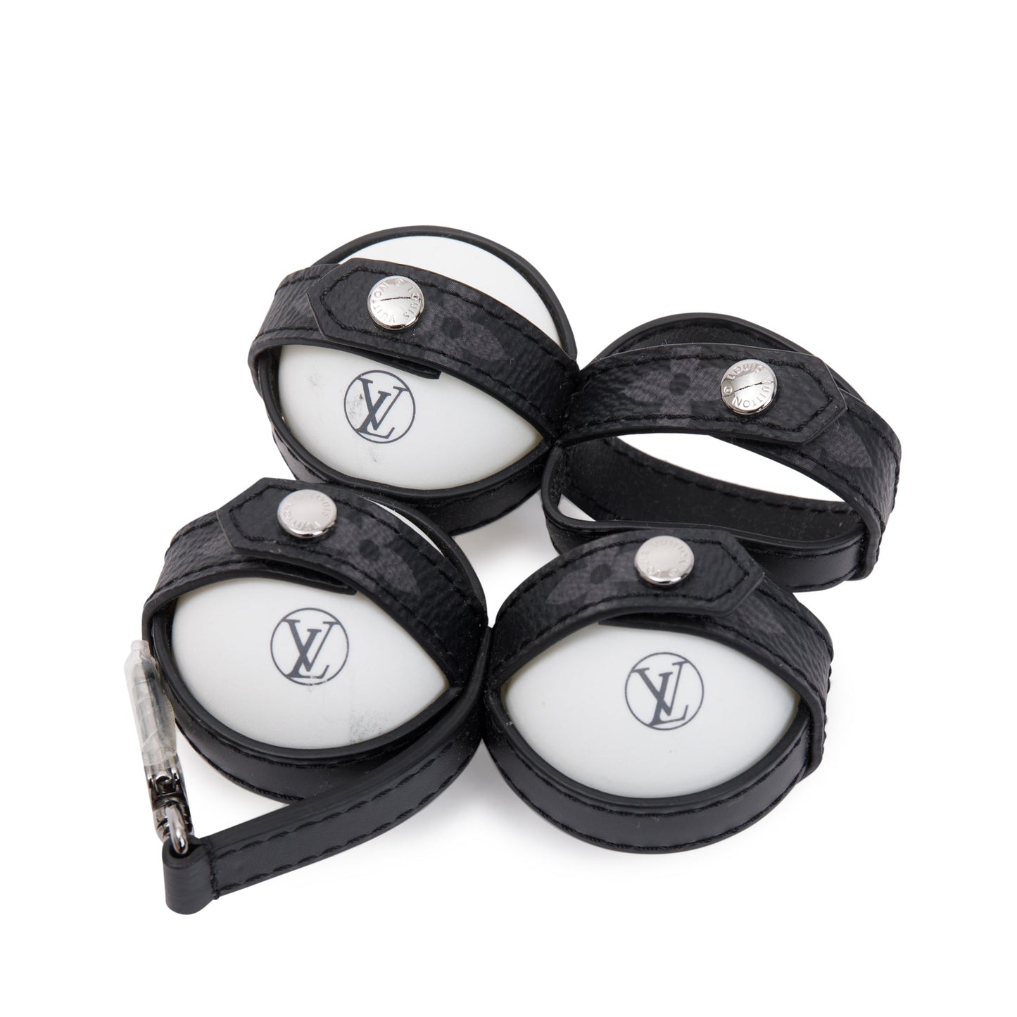 Louis Vuitton Monogram Eclipse James Ping Pong Set