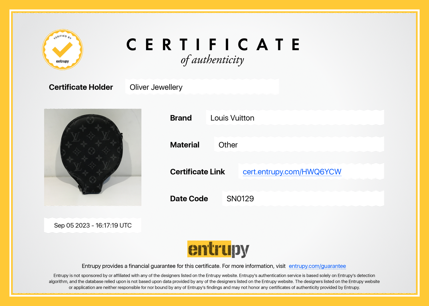 Louis Vuitton Monogram Eclipse James Ping Pong Set