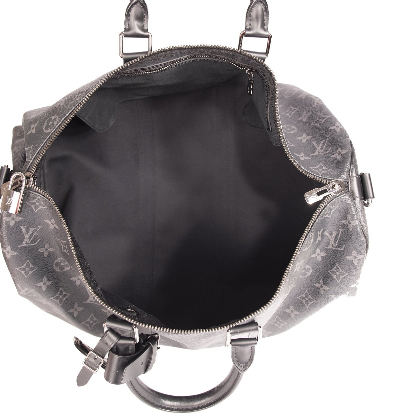 Louis Vuitton Monogram Eclipse Keepall Bandouliere 45