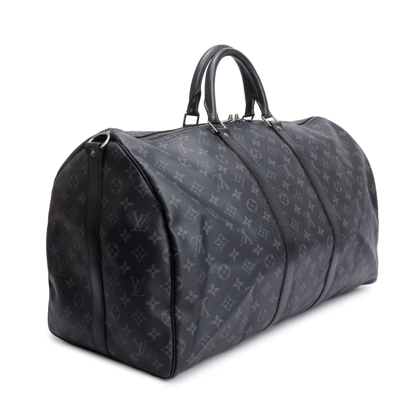 Louis Vuitton Monogram Eclipse Keepall Bandouliere 55