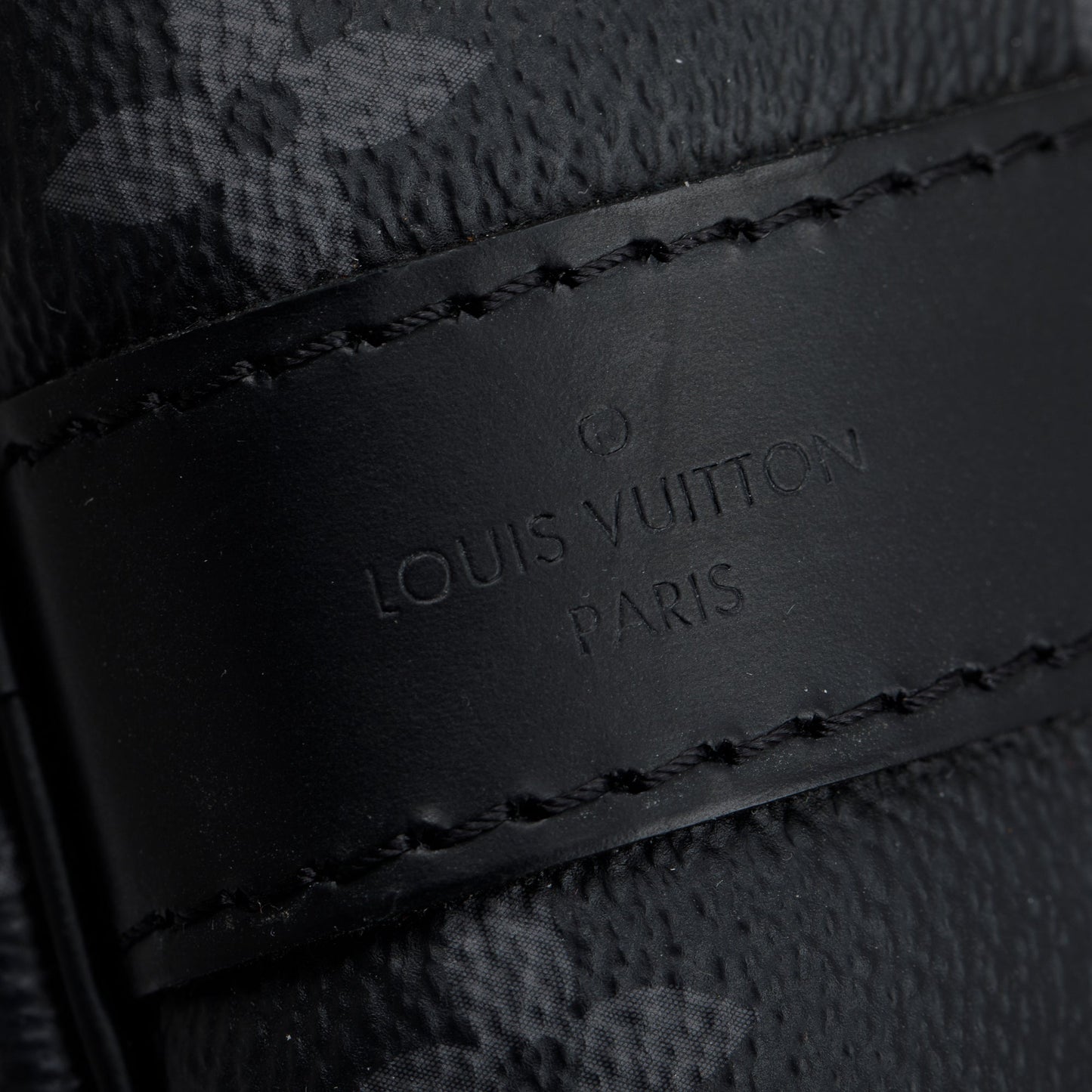 Louis Vuitton Monogram Eclipse Keepall Bandouliere 55