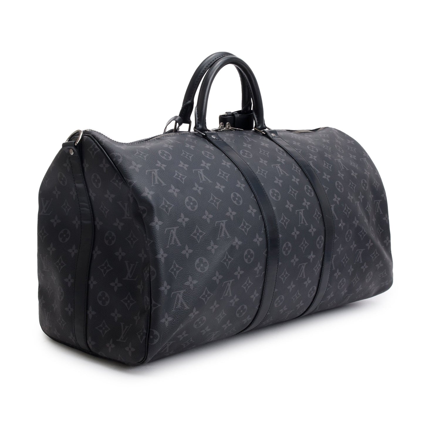 Louis Vuitton Monogram Eclipse Keepall Bandouliere 55